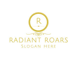 Elegant Luxurious Round Rope logo design