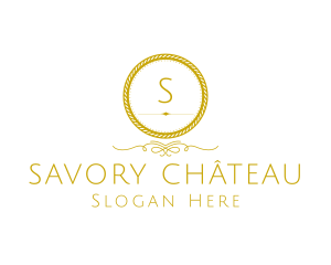 Elegant Luxurious Round Rope logo design