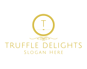 Elegant Luxurious Round Rope logo design