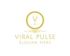 Elegant Luxurious Round Rope logo design