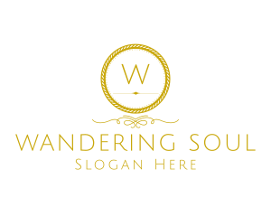 Elegant Luxurious Round Rope logo design