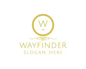 Elegant Luxurious Round Rope logo design