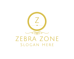 Elegant Luxurious Round Rope logo design