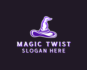 Witch Hat Magician logo design