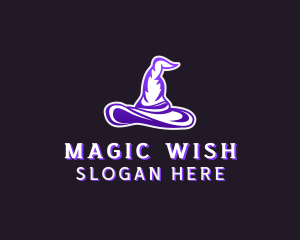 Witch Hat Magician logo design