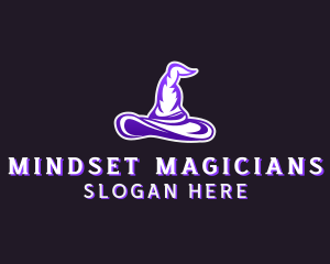 Witch Hat Magician logo design