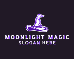 Witch Hat Magician logo design