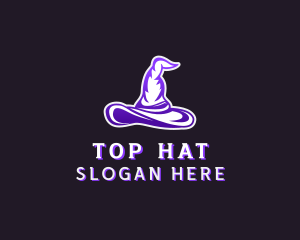 Witch Hat Magician logo design