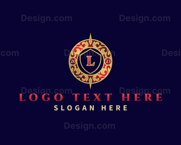 Premium Decorative Shield Logo