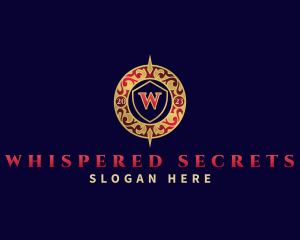 Premium Decorative Shield logo design