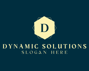 Hexagon Geometric Business logo design