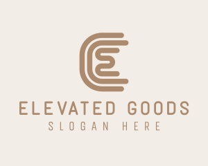 Generic Corporation Letter E logo design