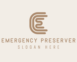 Generic Corporation Letter E logo design