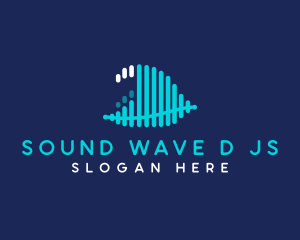 Abstract Ocean Wave logo design