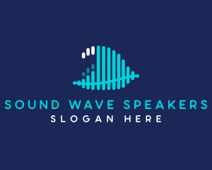 Abstract Ocean Wave logo design