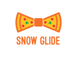 Pizza Bow Tie Logo