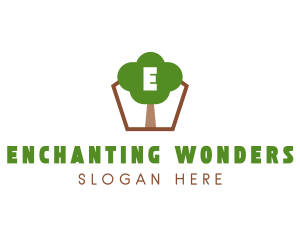 Nature Tree Planting logo design