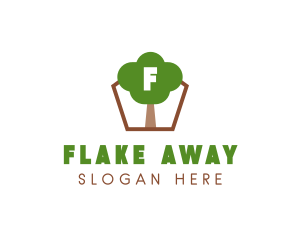 Nature Tree Planting logo design