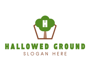 Nature Tree Planting logo design