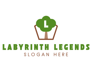 Nature Tree Planting logo design