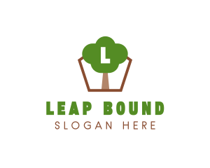 Nature Tree Planting logo design