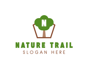 Nature Tree Planting logo design