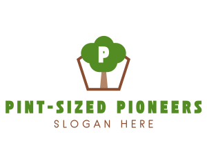 Nature Tree Planting logo design