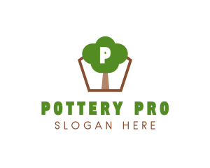 Nature Tree Planting logo design