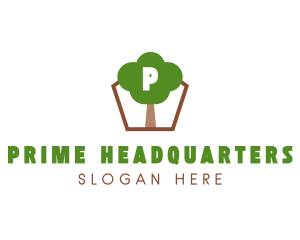 Nature Tree Planting logo design