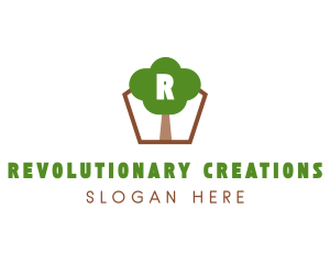 Nature Tree Planting logo design