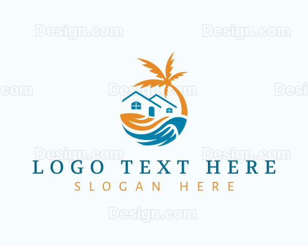 Tropical Beach House Logo