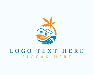 Tropical Beach House Logo