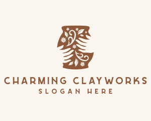 Floral Handmade Pottery logo