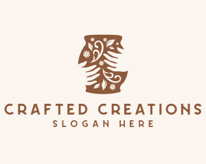 Floral Handmade Pottery logo