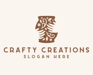 Floral Handmade Pottery logo