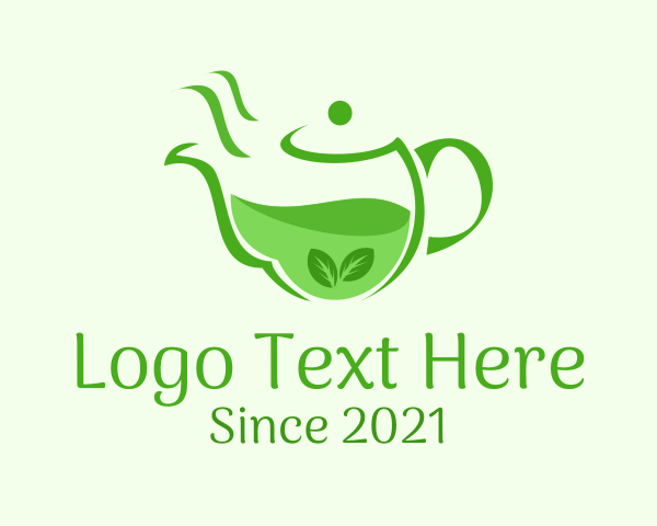 Tea Kettle logo example 4