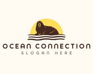 Walrus Ocean Wildlife logo