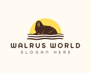 Walrus Ocean Wildlife logo