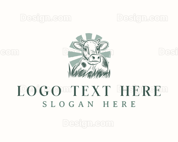 Cattle Calf Cow Logo