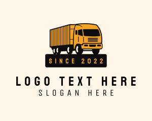 Forwarding Logistic Truck logo