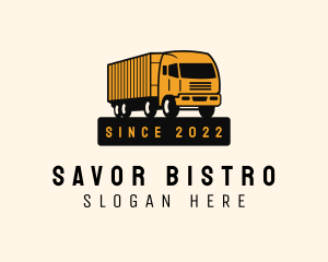 Forwarding Logistic Truck logo