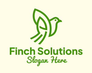 Nature Finch Outline logo