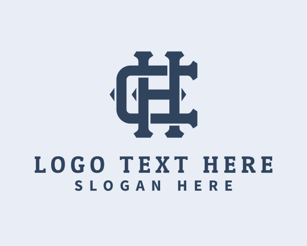 Letter Hc logo example 3