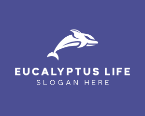 Aquatic Ocean Dolphin logo