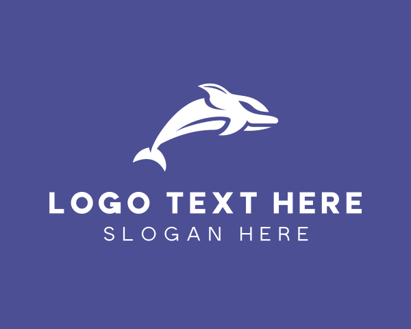 Dolphin logo example 3