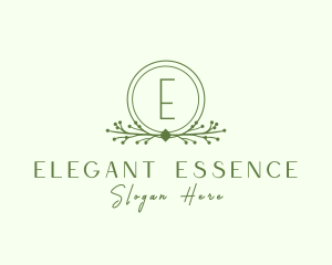 Floral Wreath Wedding Planner logo design