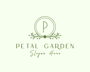 Floral Wreath Wedding Planner logo design