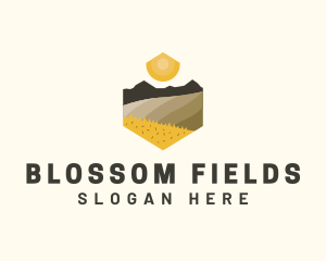 Sun Field Agriculture logo design