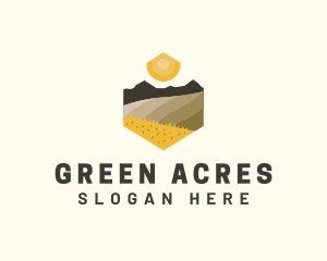 Sun Field Agriculture logo design