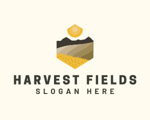 Sun Field Agriculture logo design